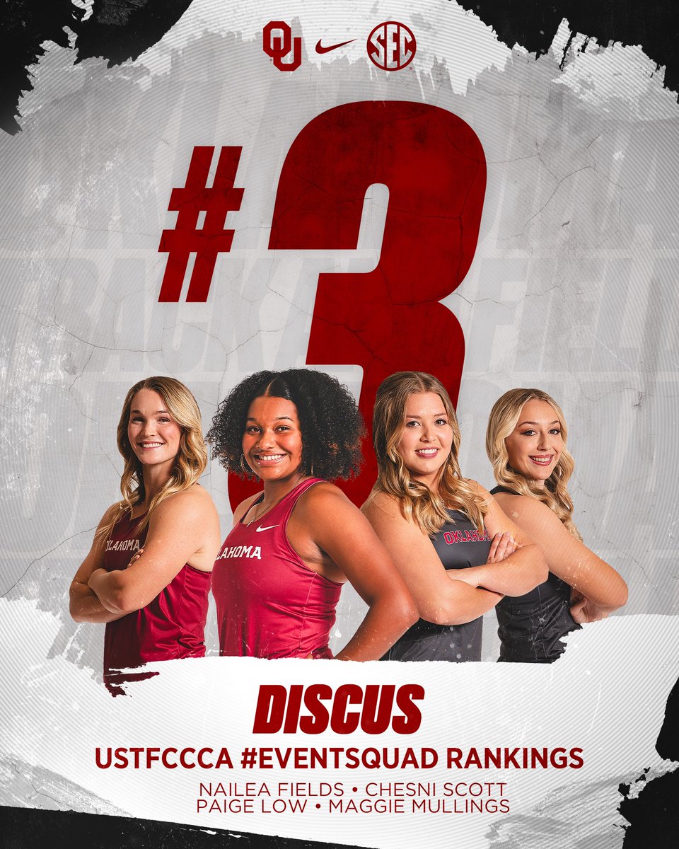 OU_Track's tweet photo. Our top-10 women’s #EventSquads 📈 https://t.co/HZZPvZRP04