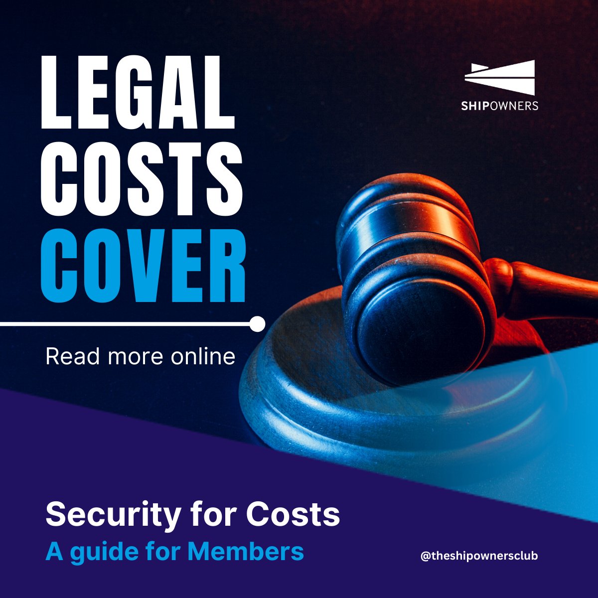 The Club’s penultimate LCC guide explores the key concepts of security for costs and how it can be a useful mechanism for potentially encouraging early settlement or an end to a vexatious claim. #legalcostscover #marineinsurance shipownersclub.com/latest-updates…