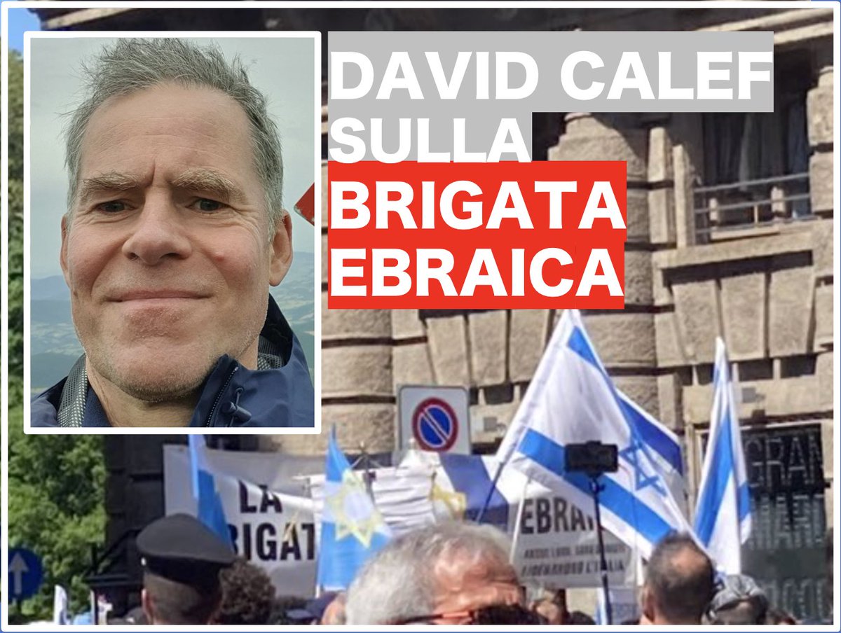 paolomossetti's tweet photo. «Chi sfila sotto le bandiere della Brigata Ebraica - simile ma non uguale  a quella Israeliana - viene spesso fischiato perché in molti ambienti Israele è visto come uno lo stato prevaricatore che occupa lea terre che, secondo il diritto internazionale, spettano al popolo palestinese.

Molti dei contestatori della Brigata Ebraica guardano l sua bandiera, e vedono la bandiera di Israele (che non ha contribuito a liberare gli Italiani visto che lo stato ebraico nel 1945 non esisteva) e che (dal 1967 in poi) per sintetizzare, tiranneggia un altro popolo.

Io non fischierei quelli che sventolano la bandiera della Brigata, perché la Brigata ha contribuito alla liberazione dell’Italia dai fascisti e dai nazisti, e non è responsabile né dell’occupazione della Cisgiordania, né della distruzione della Striscia di Gaza e dei suoi abitanti. Ma fare distinzioni richiede approfondimenti, costa fatica e molta gente non ha tempo per distinguere.

Fenomeno simile succede a parti inverse. Tra chi sfila con la Brigata c’è chi pensa necessario e opportuno difendere non tanto i volontari ebrei che combatterono in Emilia Romagna 80 anni fa, quanto lo Stato ebraico di Netanyahu, magari insultando i palestinesi che fischiano la Brigata, equiparandoli ai nazisti.

Credo questo succeda anche perché spesso chi sfila con la bandiera della Brigata sventola anche la bandiera israeliana. Una bandiera che per molti oggi rappresenta oppressione e distruzione si trova accanto ad un’insegna che rappresenta la liberazione da una dittatura. Non è un caso: la seconda viene strumentalizzata per rendere accettabile la prima.

Il tutto risulta paradossale, considerando che la tragedia vera si consuma lontano dall'Italia. Ma nel clima politico attuale, chi sostiene Israele incondizionatamente – soprattutto a destra, ma non solo – sfrutta questo contesto per delegittimare l’antifascismo. Da qui anche l’invito governativo alla “sobrietà”: un pretesto, spesso, per ridimensionare o svuotare di significato le celebrazioni del 25 aprile».

- David Calef, dell'associazione ebraica Mai indifferenti.