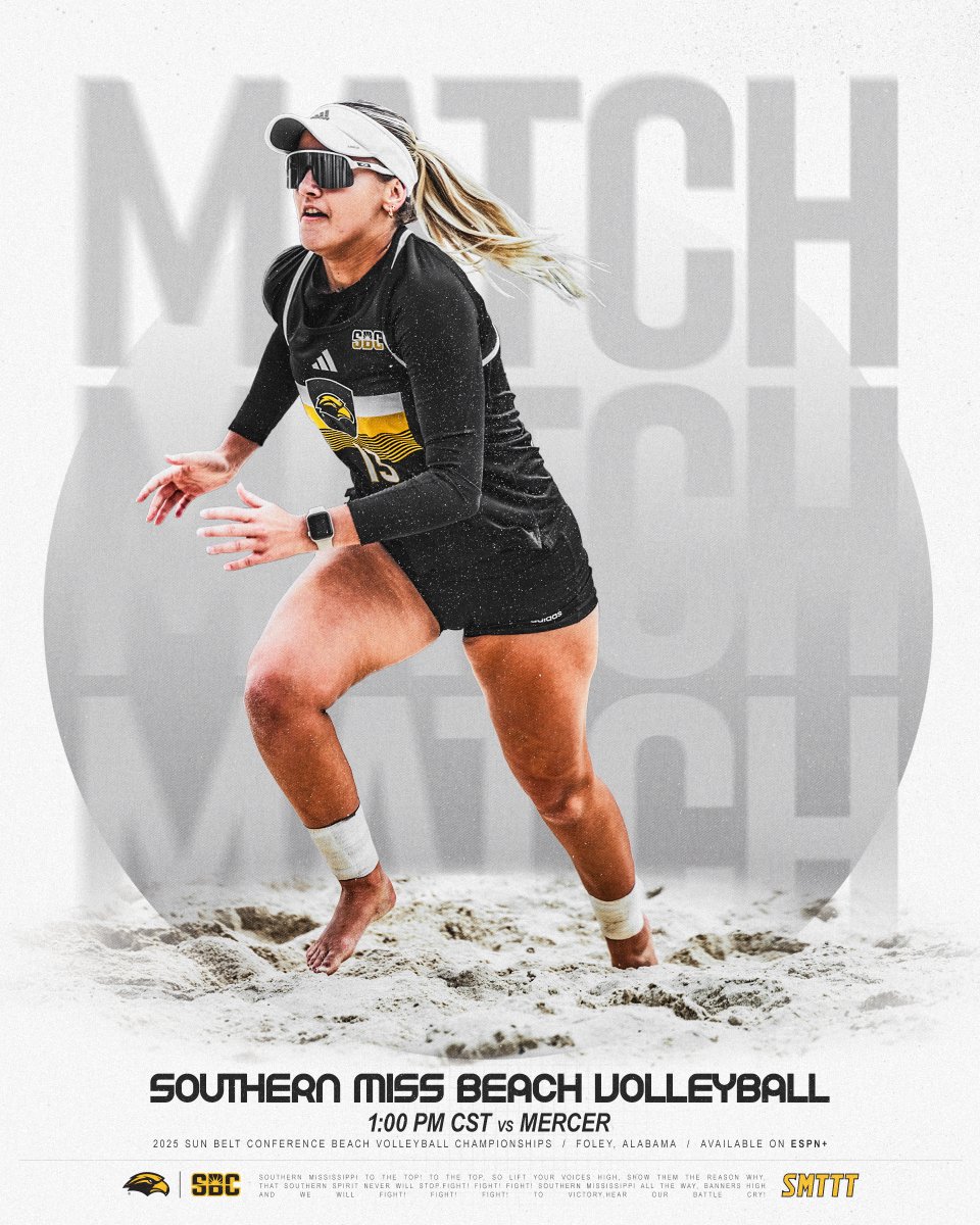 𝐃𝐮𝐚𝐥 ✌️

🆚: (4) Mercer
⌚️: 1 p.m.
📍: Foley, Ala.
🏟: Foley Sports Tourism Complex
📺: smttt.info/42MQrd8
📊: smttt.info/3Grv4GY

#SMTTT