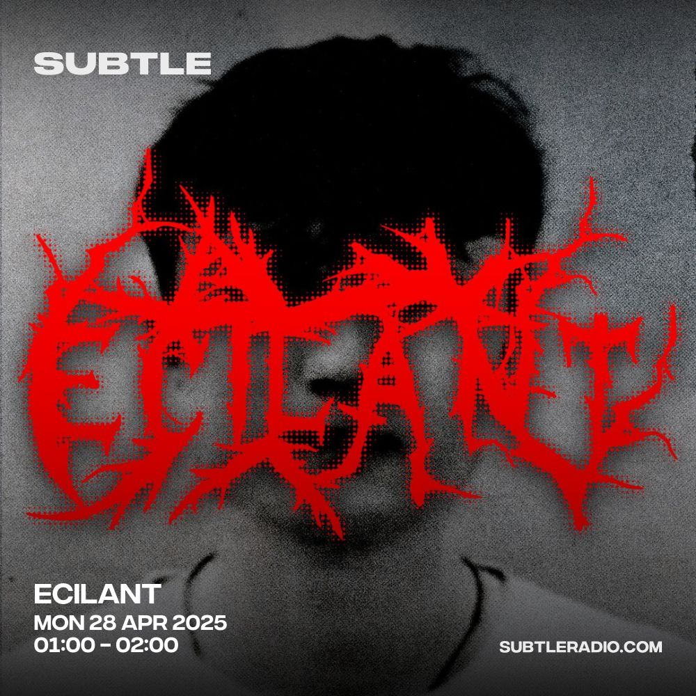 Ecilant (@ecilant_xyz) on Twitter photo TONIGHT LIVE ON SUBTLE RADIO 1-2AM GMT
Gonna be running thru some <a href="/RealGrimeHeads/">Real Grime Heads</a> riddims and gonna preview my new EP as well 🤝massive respect to everyone supporting
subtleradio.com TONIGHT LIVE ON SUBTLE RADIO 1-2AM GMT
Gonna be running thru some <a href="/RealGrimeHeads/">Real Grime Heads</a> riddims and gonna preview my new EP as well 🤝massive respect to everyone supporting
subtleradio.com