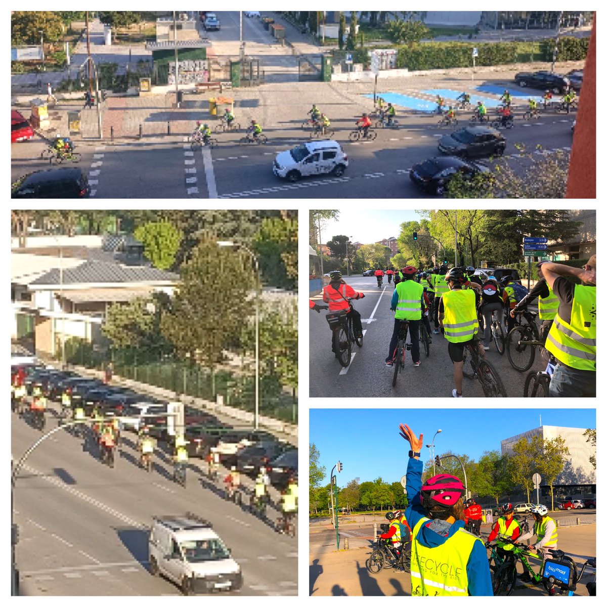 🚲🌟 ¡Hoy celebramos un nuevo BiciBús con gran afluencia de ciclistas!

Alumnado, profesorado y familias pedaleamos juntos por una movilidad más sostenible. Gracias al AMPA y a los agentes de movilidad por su colaboración. ¡Así da gusto empezar el día! 💚👨‍👩‍👧‍👦🚴‍♀️