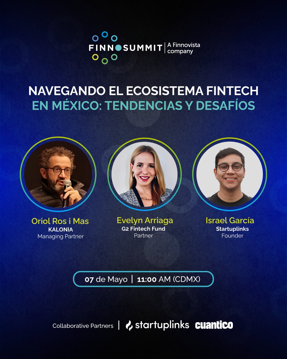 🔍 Navegando el ecosistema fintech en México: tendencias, desafíos y oportunidades reales.

El Radar Fintech México 2025 presentará lo más relevante del sector: crecimiento, retos y hacia dónde va la industria.

🎯 Para startups, inversionistas, corporativos y reguladores.