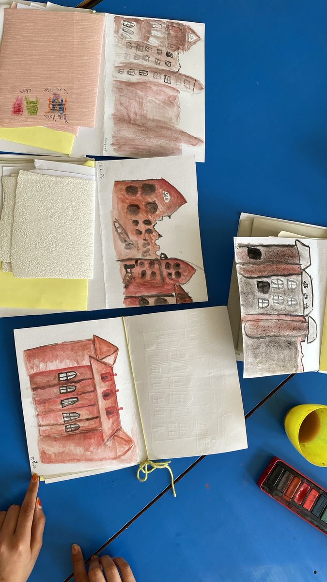 ⁦<a href="/FossdeneSchool/">Fossdene Primary School</a>⁩ ⁦<a href="/kapowprimary/">Kapow Primary</a>⁩ Year 5 used watercolours in their self made sketch book