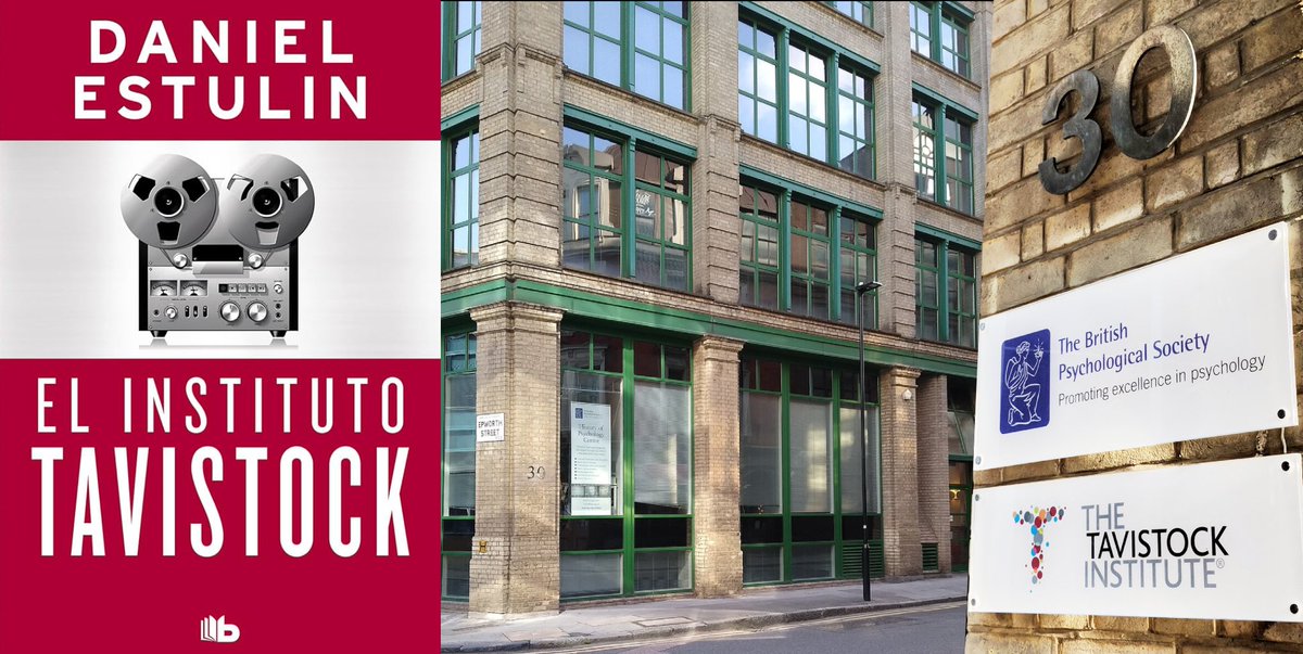 soberaniaarg's tweet photo. Instituto Tavistock: los arquitectos del futuro. Desde la sombra (E39). @EstulinVz https://t.co/pa5p9e36iG
#DanielEstulin revela los secretos del #InstitutoTavistock en #ReinoUnido ; el #CentroMundial de #LavadoDeCerebros en masa y de #IngenieríaSocial a gran escala. #MI6 https://t.co/ZuiUX8TOZr