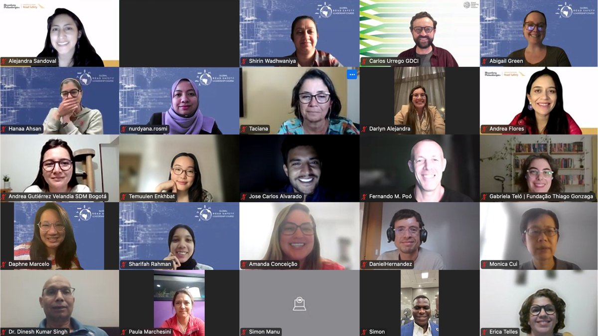 GlobalRSLC's tweet image. The Global Road Safety Leadership Course team is thrilled to welcome the 2025 cohort of participants!

We can't wait to connect with change-makers from around the world, ready to learn, lead, and make a difference.

Safe travels, and see you soon! ✈️

#GRSLC2025 | #BIGRS