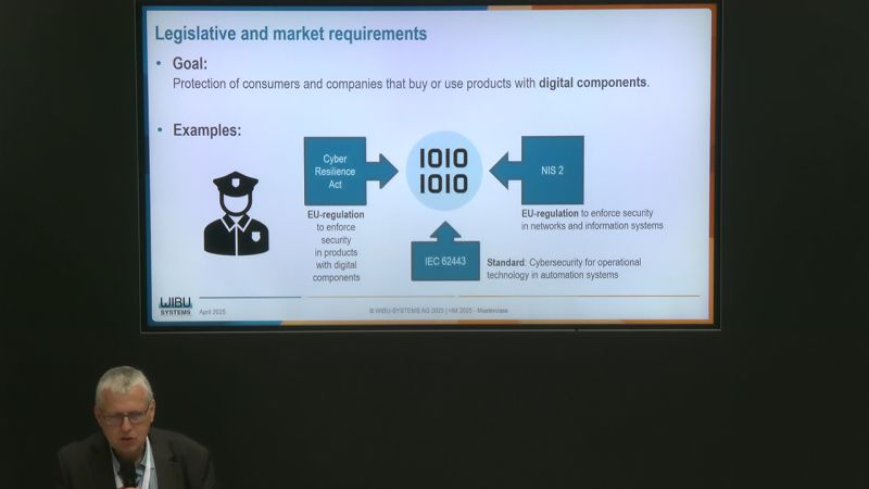 wibuusa's tweet image. Missed Hannover Messe #HM25? Watch our 45-min masterclass on building secure, scalable automation platforms. From flexible licensing to CRA compliance—this one’s for you.
🎥 loom.ly/nz_tBDM
#CodeMeter #CyberResilienceAct #IndustrialAutomation #softwareSecurity