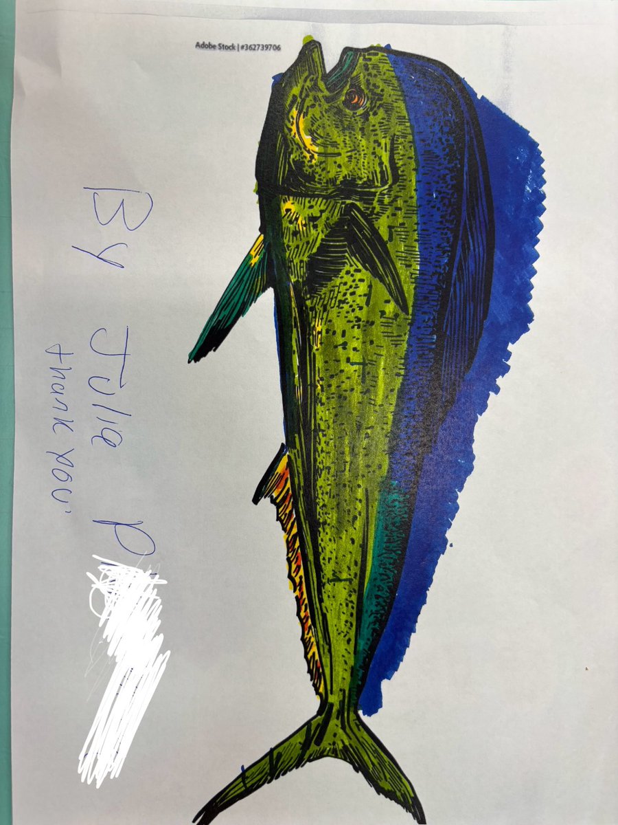 I love take your kids to work day! Art and science courtesy Julia P!
