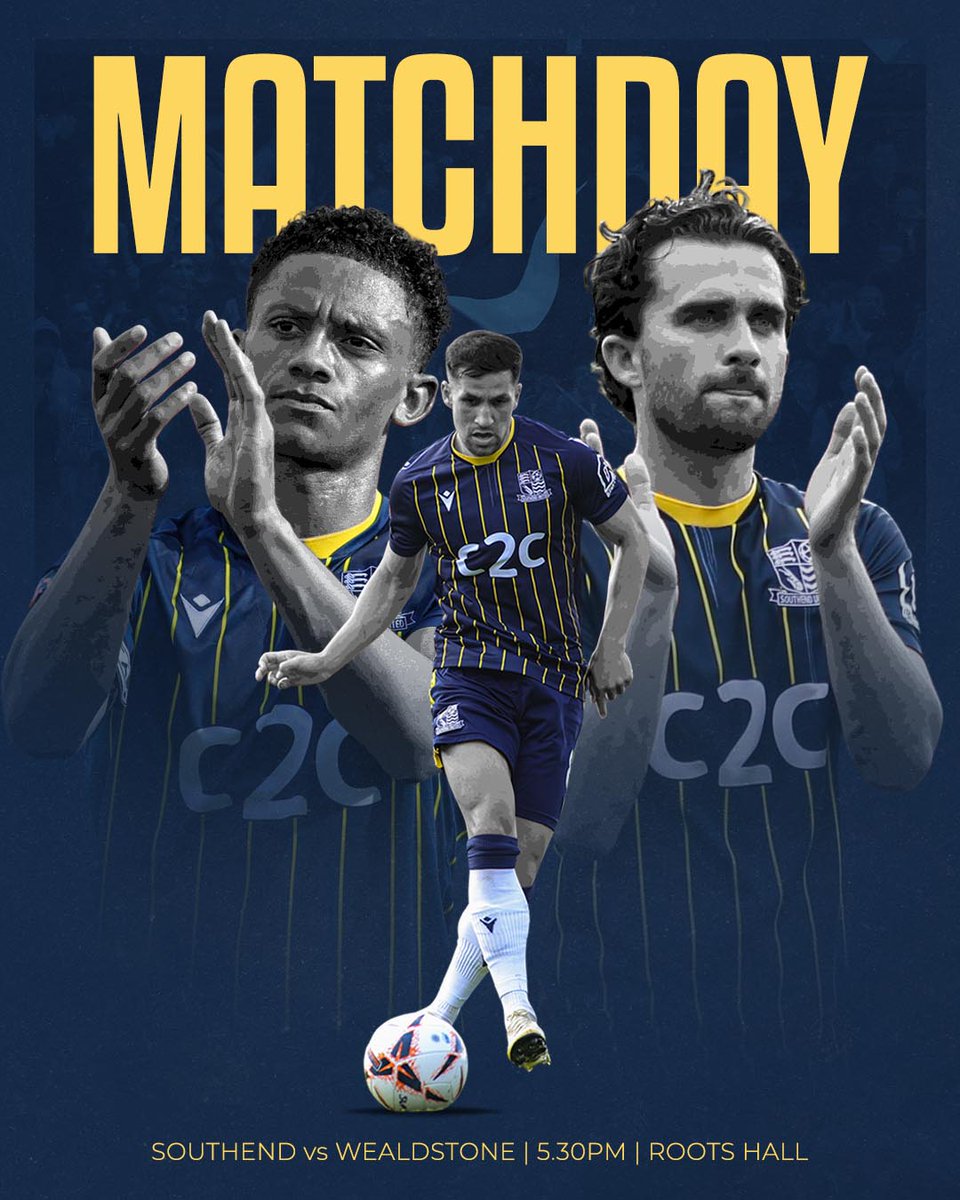 🏟️ One last dance at Roots Hall in 2024/25...

Let's make it a good one! 💪
