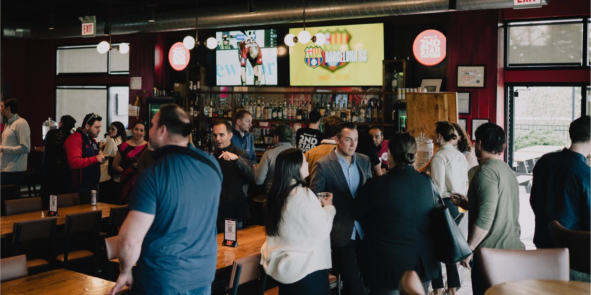 Last night, we cheers'd to the grand opening of Heineken 2nd Star Tavern, operated by renowned Chef Fabio Viviani!

Players, fans, and more celebrated the ribbon cutting moment with delicious food and drinks from the new menu 🔥

Stop in next time you're at the Fire Pitch or in
