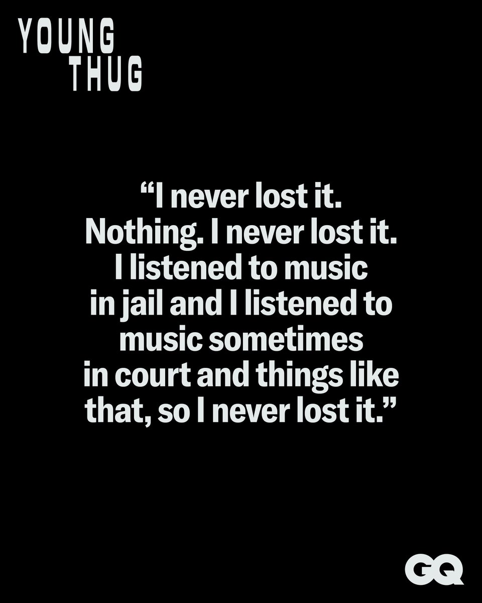 Young Thug shared details of his new album, UY Scuti, with GQ’s <a href="/zachbaron/">Zach Baron</a>: “I feel like I’m a new artist. I feel like I just came in the rap game again.” youtu.be/V53tyvVmQDQ?ut…