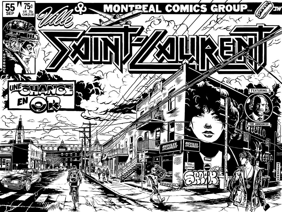 As a kid I would visit the abundant comic book stores in Ville St-Laurent, spending my allowance on back issues of Spiderman, hoping they’d become valuable. They never did of course, but  at least all those hours copying the artwork of Todd McFarlane paid off.