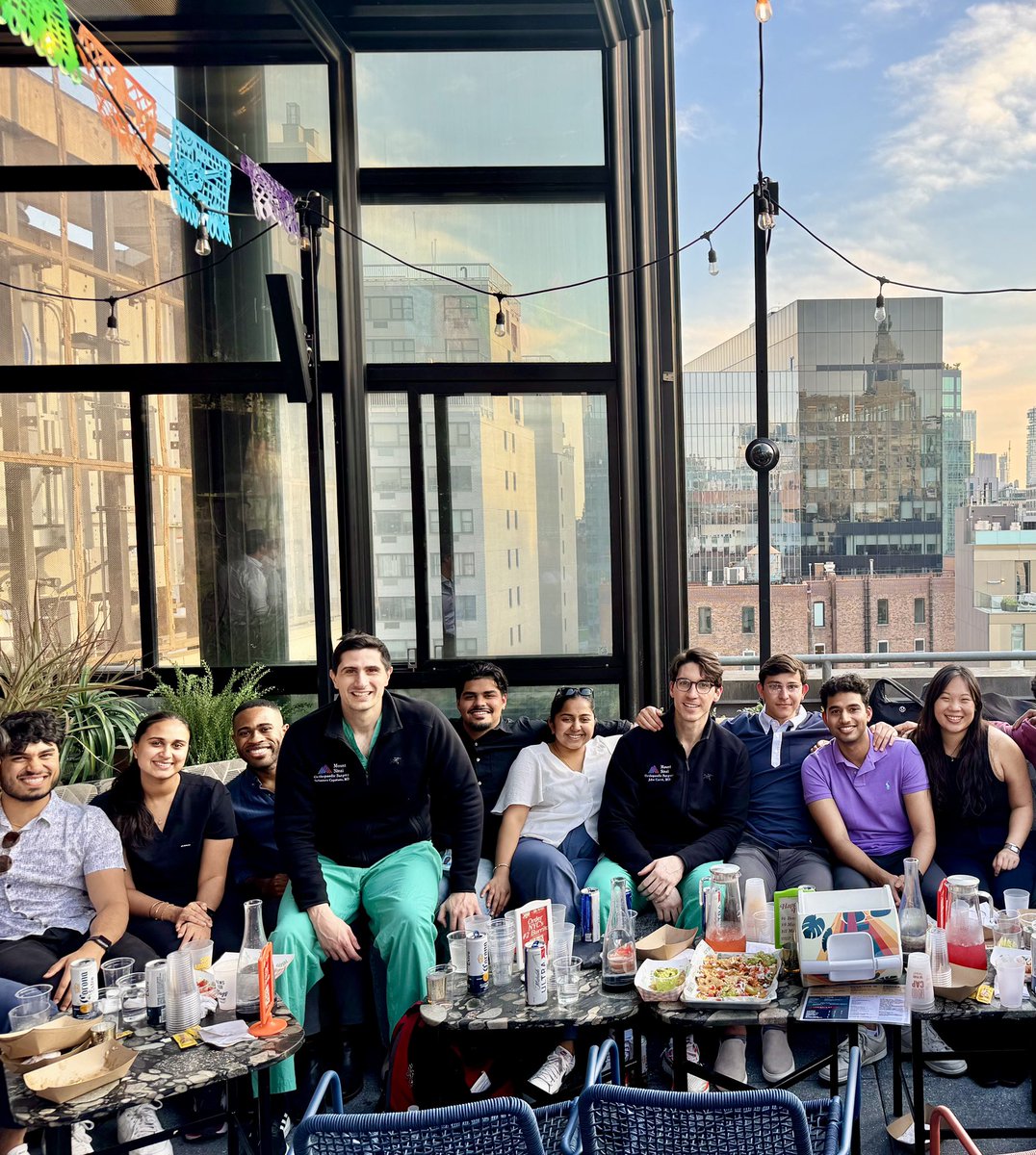 A wonderful evening with this impressive group of SCORE (Scientific Collaborative for Orthopaedic Research and Education) medical student and orthopaedic resident researchers.