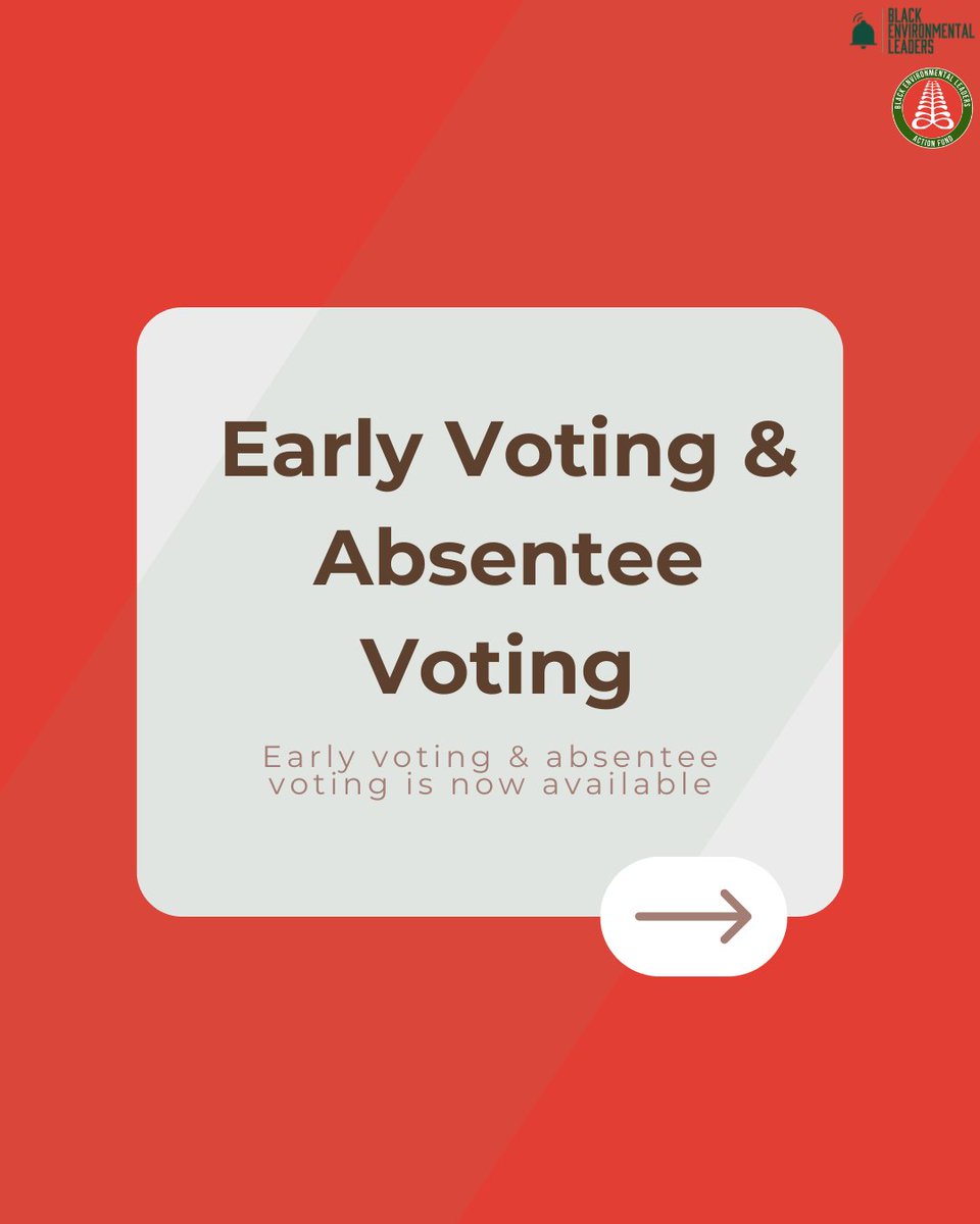 Early voting is available until May 4th and absentee voting ends on May 5th.