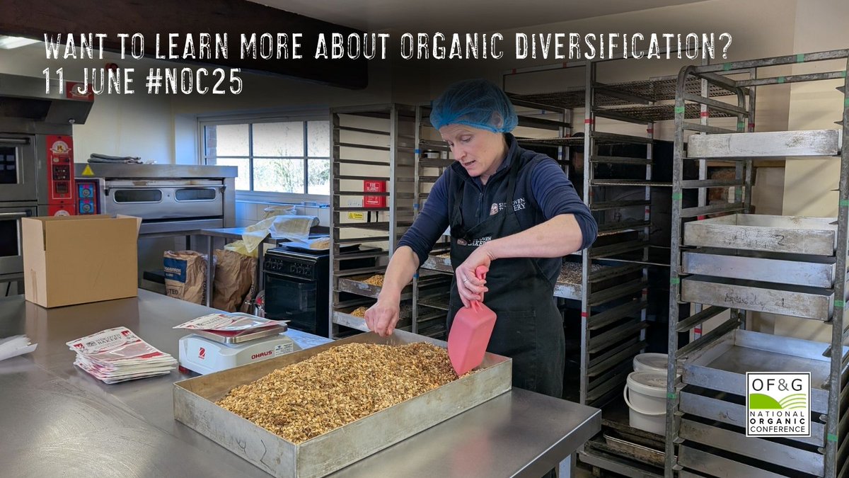 🌻 Looking to diversify your farm and build economic and ecological resilience? 
Get practical tips and advice directly from 2 farms with 50+ years of combined experience at our National Organic Conference.
Register to secure your place bit.ly/4juMWzd.
#NOC25