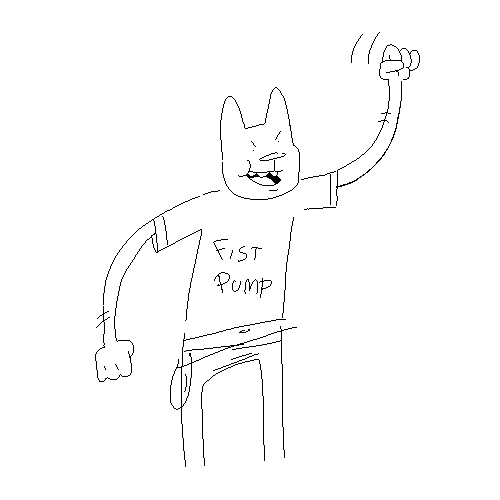 BD with FistPump TShirt