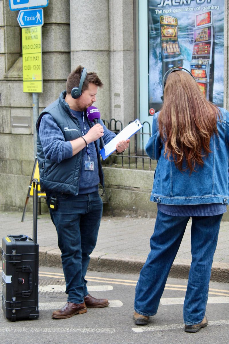 James Dundon γγπ₯ π» (@dundonradio) on Twitter photo Look out for us in Camborne tomorrow!
We'll bring Trevithick Day live to your radio from 10am to 2pm! π»
Are you exhibiting, entertaining, or visiting? We want YOU to be part of the show! π
Email me for a visit - james.dundon@bbc.co.uk
#ProperLocalRadio Look out for us in Camborne tomorrow!
We'll bring Trevithick Day live to your radio from 10am to 2pm! π»
Are you exhibiting, entertaining, or visiting? We want YOU to be part of the show! π
Email me for a visit - james.dundon@bbc.co.uk
#ProperLocalRadio
