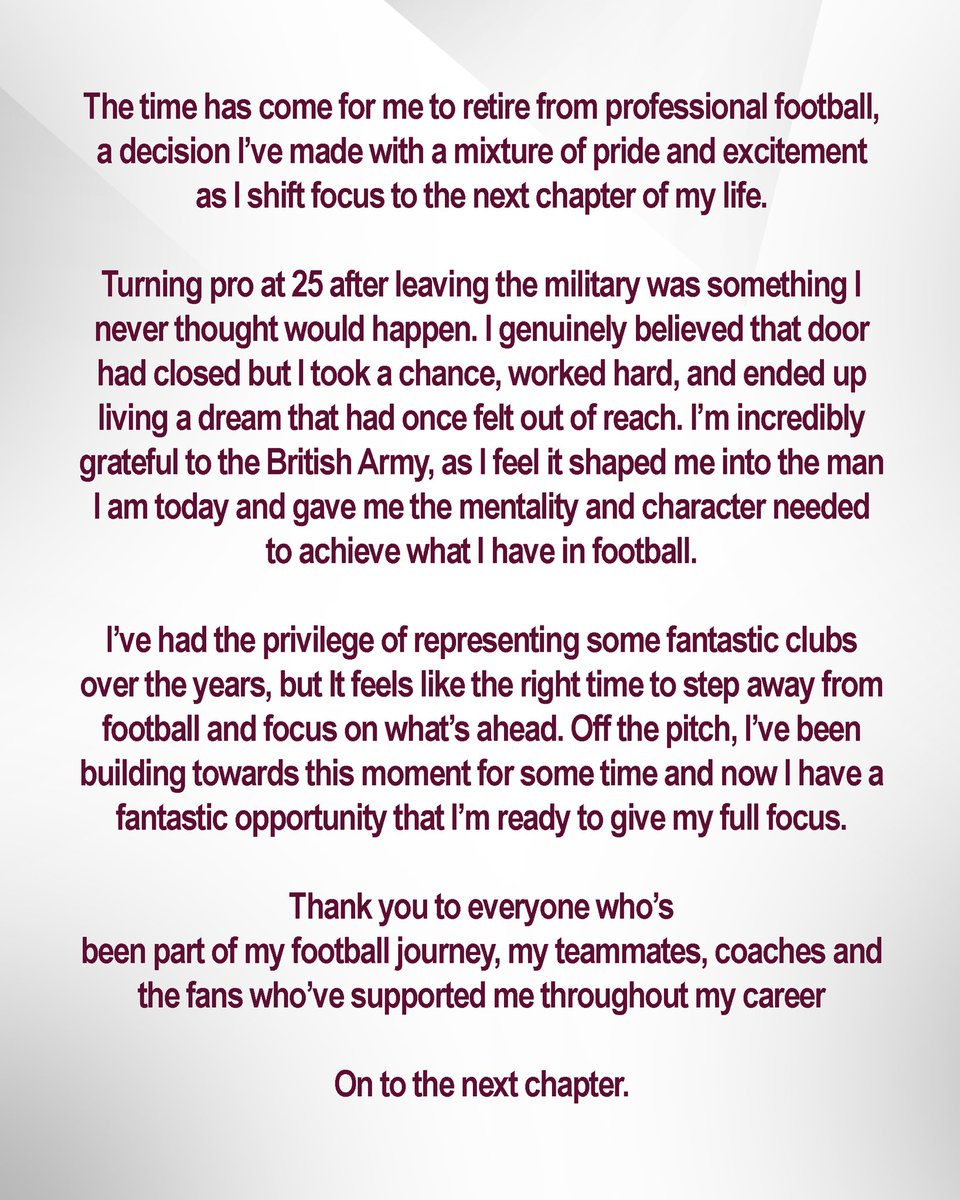 broadbent_tom's tweet image. End of a chapter. On to the next ❤️⚽️