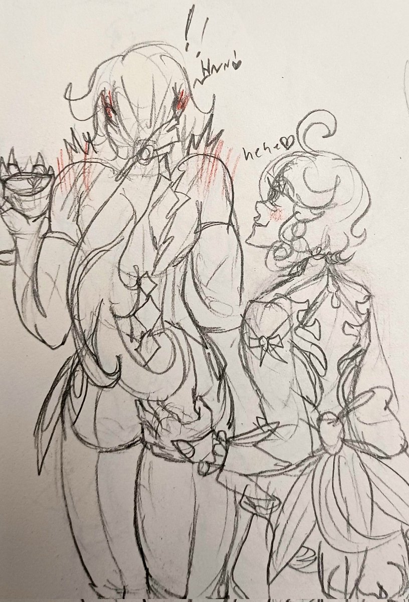 PessimismJester's tweet photo. Hello dead website 
Still doodling the girls on 🦋
#Arlefuri https://t.co/7Rte94n5jw