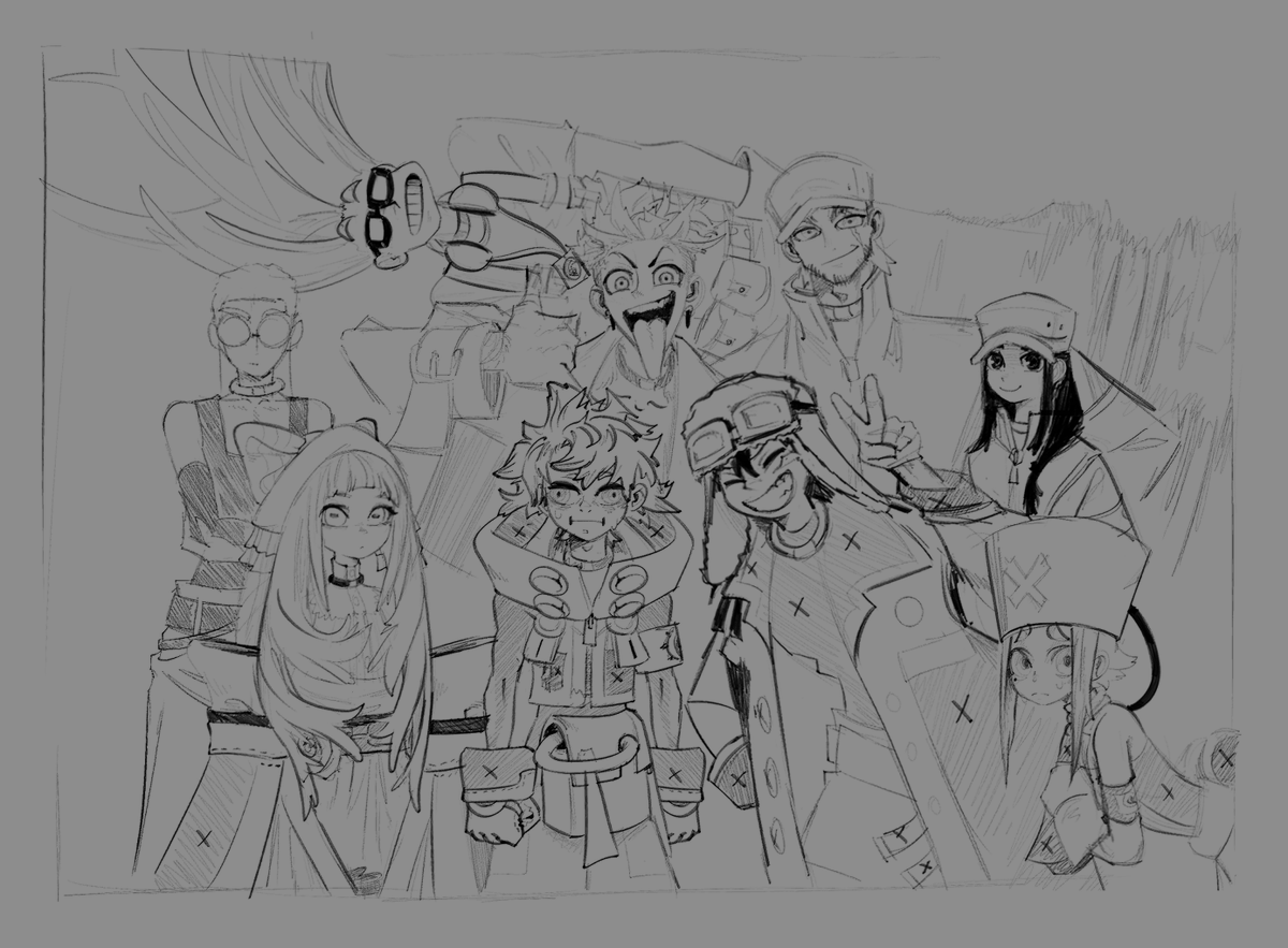 another one!! ( just a sketch rn
    #GACHIAKUTA 
         :o