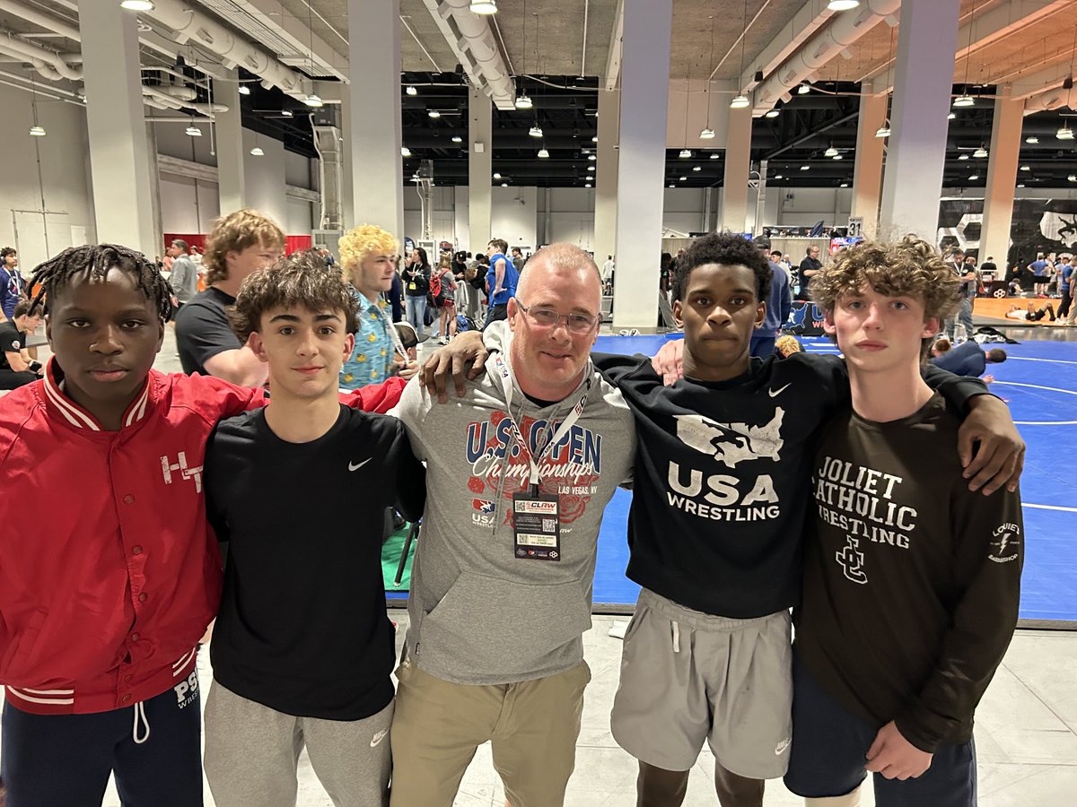 Coach Gerdes and the boys in Las Vegas for the US Open! Good luck!!!!