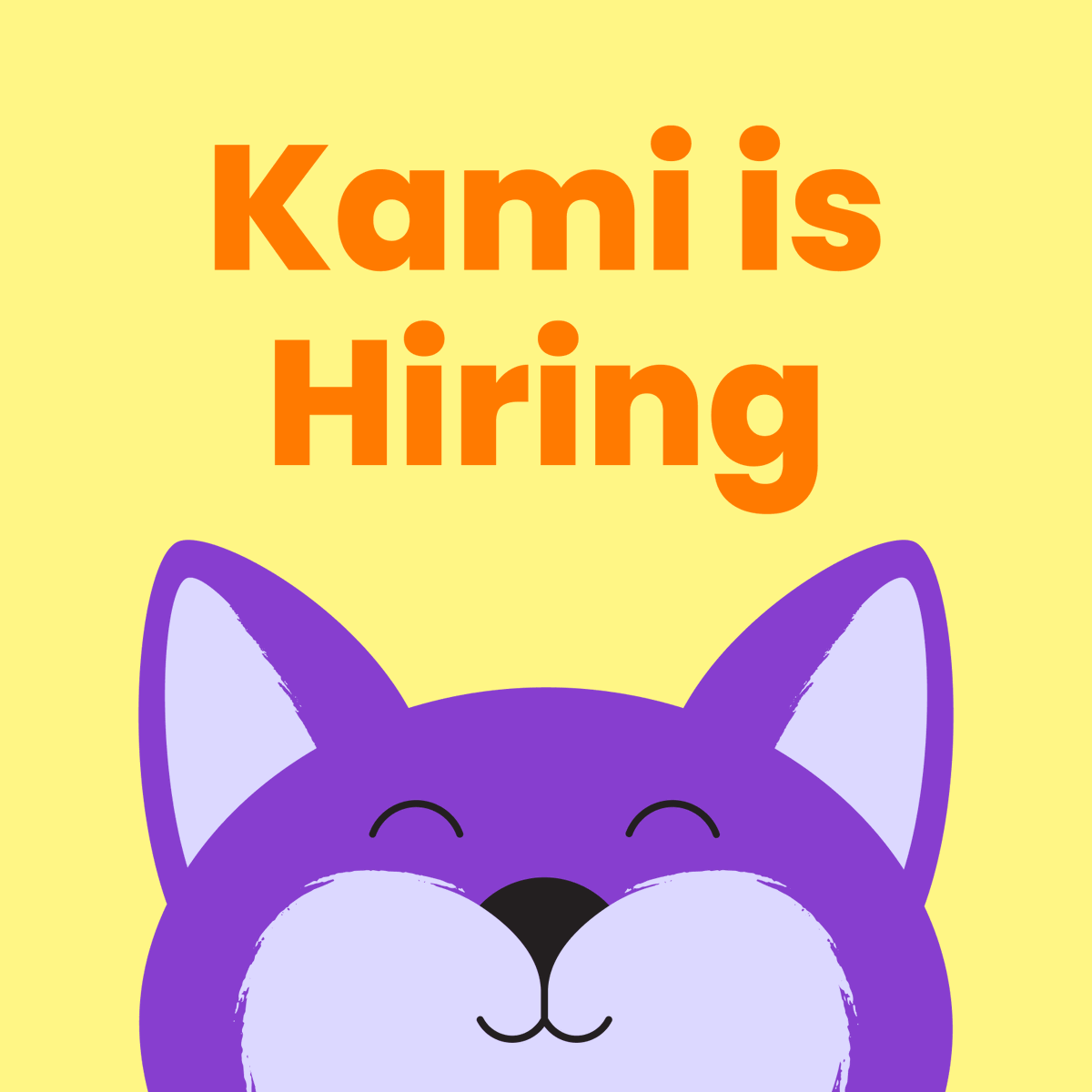 Come join the best team ever! Kami App is looking for a new TLC. Make an impact in the classroom with Kami. Apply Here: kami.bamboohr.com/careers/83?sou…