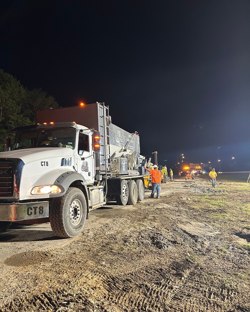 Many of the projects which our team supports require the supply of concrete &amp; flowable fill late at night or early in the morning. You will quickly find that our team is ready to meet the most challenging project demands. Let us introduce you “The PRI Way” on your next project.