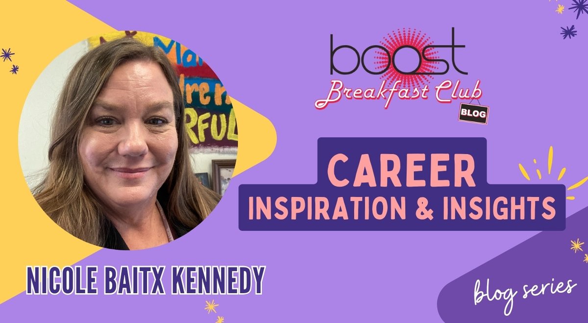 TEAMBOOST's tweet image. Career Inspiration and Insights with Nicole Baitx Kennedy - A day in the life... &quot;the best part is when I go into the classes and see the youth engaging in a healthy, safe environment.&quot; boostcafe.org/nicole-baitx-k… #BOOSTBlog #BOOSTCafe
