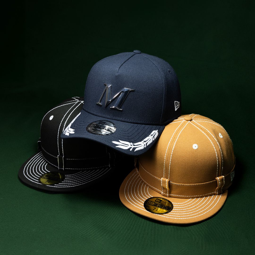 NewEraEurope's tweet image. The return of a classic. Signature belt loop detailing along with a contrast stitch finish can be found on the New Era x MAINS 59FIFTY accompanied by the metallic branded 39THIRTY.
 
Shop the launch now.

neweracap.co.uk/collections/ma… 

#newera #MAINS