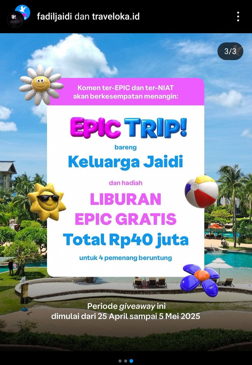 ethazelee's tweet image. Liburan ini bukan buat flexing tapi buat koleksi memori ngakak bareng keluarga Jaidi Traveloka bawa aku plisss #JAiDIEPIC