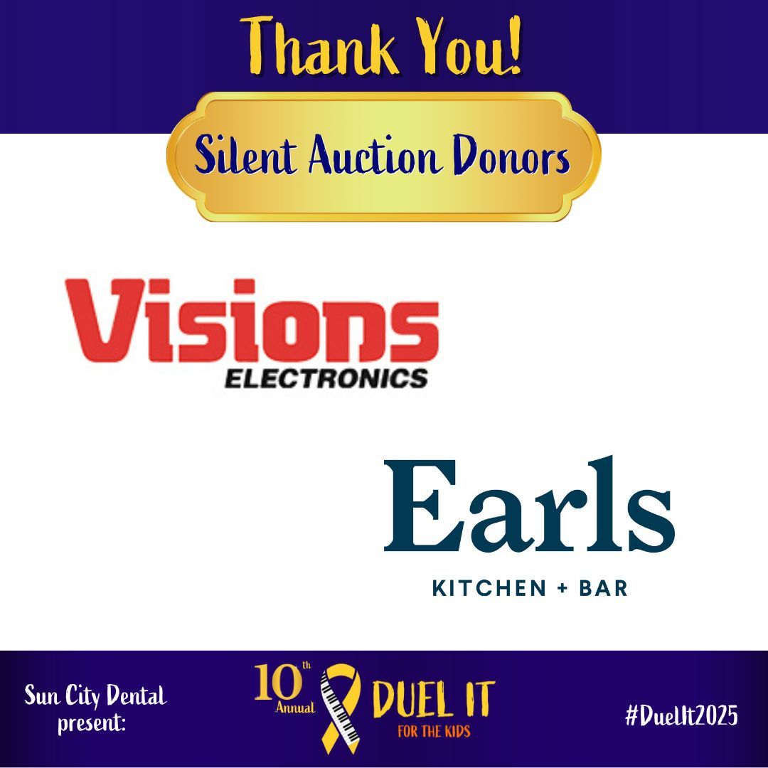 A huge thank-you to Earls (delicious gift certificate) and Visions (awesome action camera) for adding flavour and flair to our silent auction. From great meals to great memories—you helped make the night one to remember!  #DuelIt2025 #CampKindle