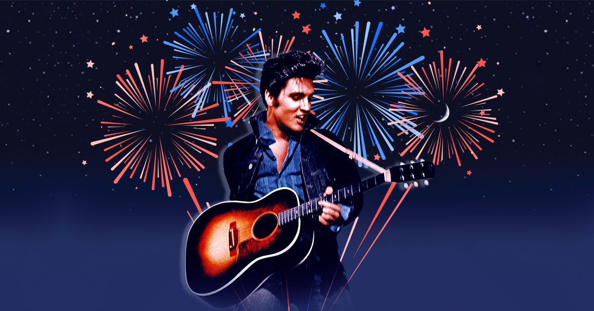 Elvis, BBQ, fireworks and rock 'n' roll - only at Graceland this July 4th. Anything else is just a picnic. All-American Weekend packages on sale now. buff.ly/QXowOda