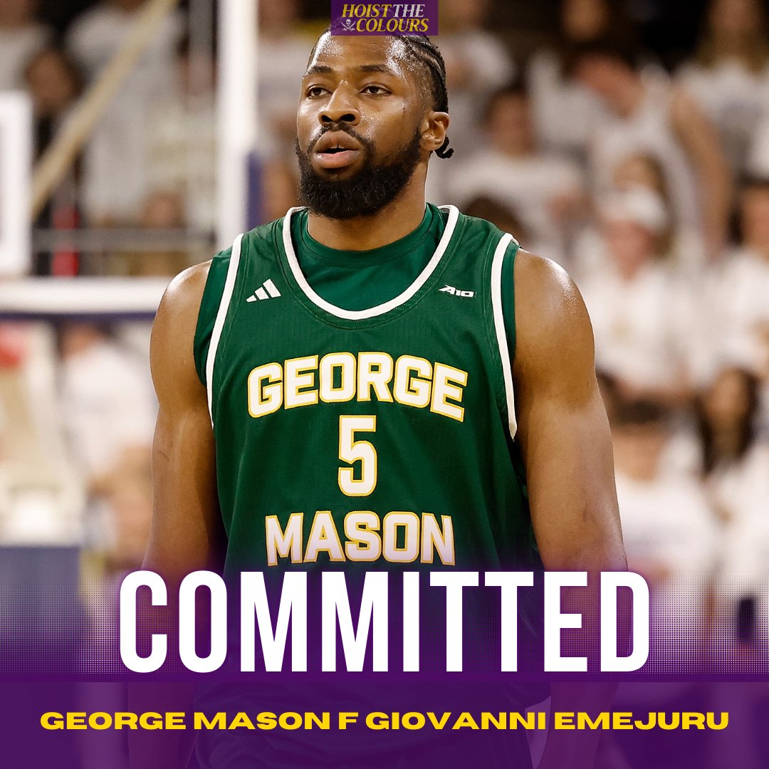 HTC247's tweet image. BREAKING: George Mason big man Giovanni Emejuru has announced his commitment to East Carolina.
The 6-foot-11, 265-pounder brings experience and a true frontcourt presence to the post for the Pirates.
@Giovanni_0021
247sports.com/college/east-cโฆ