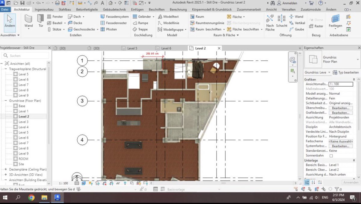 1992ayz's tweet image. Design with Revit software and its details  

#revit #AutodeskRevit #structuralengineering  
6/5/2024