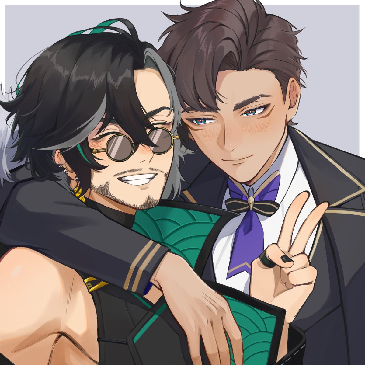 KhunYatoVT's tweet photo. 🔴LIVE NOW🔴
A dog and crow trying to get out of silver road to gold. 🐕🐦⬛
Marvel Rivals collab with my Danna @kuroo_tomura we are going to reach gold tonight. 🤌
#Vtuber #khunyato #crowlive https://t.co/jHdU7s2qyt