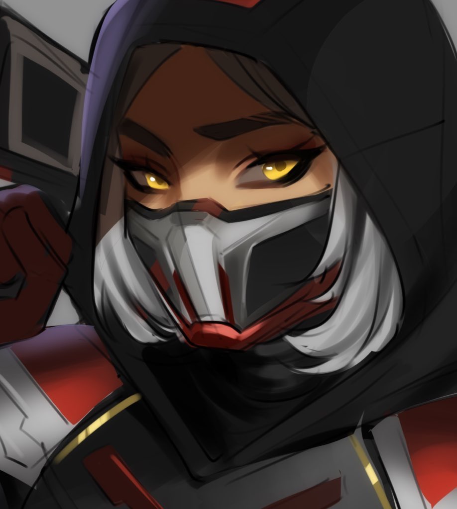 sevpha_'s tweet photo. Conduit comm wip <3 ! 

#ApexLegends https://t.co/4nIU2cQhoX