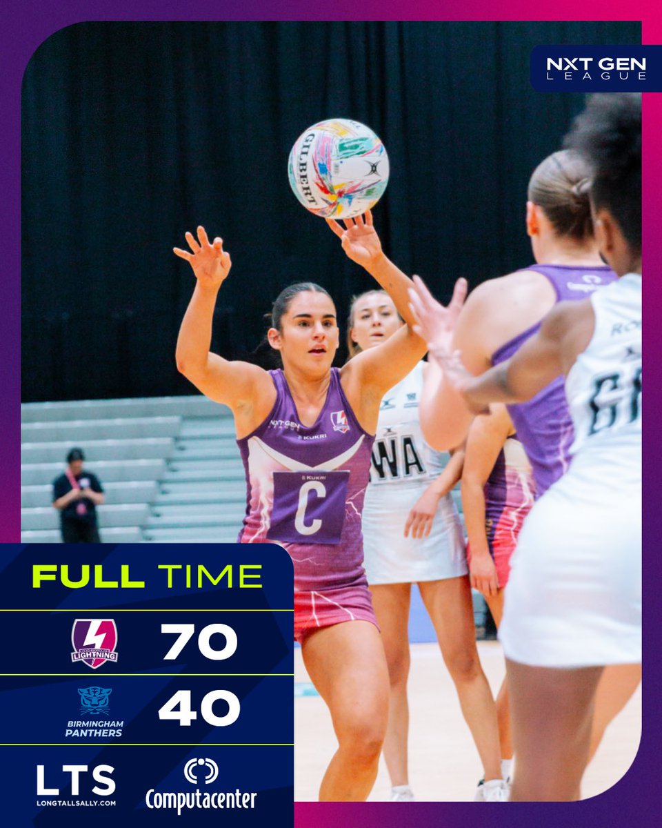 THAT’S GAME 🤩

#loughboroughlightning #netball #NXTGen