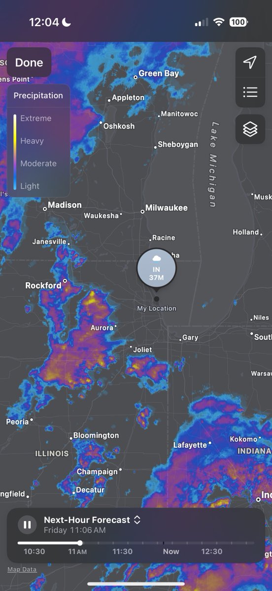 First, I woke up with allergies and couldn’t see. 🤧 And now, we’re getting severe weather. ⛈️

I’m ready for summer already! ☀️

#Chicago