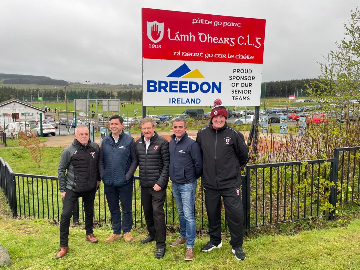 thesaffrongael.com/2025/04/25/bre…
Breedon Group cement partnership with the Lamhs 
<a href="/Davitts1912/">Davitts GAC</a> <a href="/Cargin_Gac/">Cargin CLG</a> <a href="/MoneyglassGAC/">Moneyglass GAC</a>  @aldergrovegaa <a href="/Tirnanoggac/">Tír na nÓg GAC</a> <a href="/lamhdheargclg/">Lámh Dhearg CLG</a>  <a href="/Paddies1906/">Pádraig Sáirséil CLG</a> <a href="/GortnaMonaCLG/">Gort na Móna CLG</a> <a href="/casementsgac/">Roger Casements GAC</a> <a href="/RasharkinGAC/">Rasharkin GAC</a>
<a href="/con_magee/">Glenravel (Gleann Fhreabhail) GAA</a> <a href="/naomheoinclg/">Naomh Eoin CLG</a> @naomhbridclg <a href="/KickhamsCreggan/">Kickham's GAC Creggan</a>