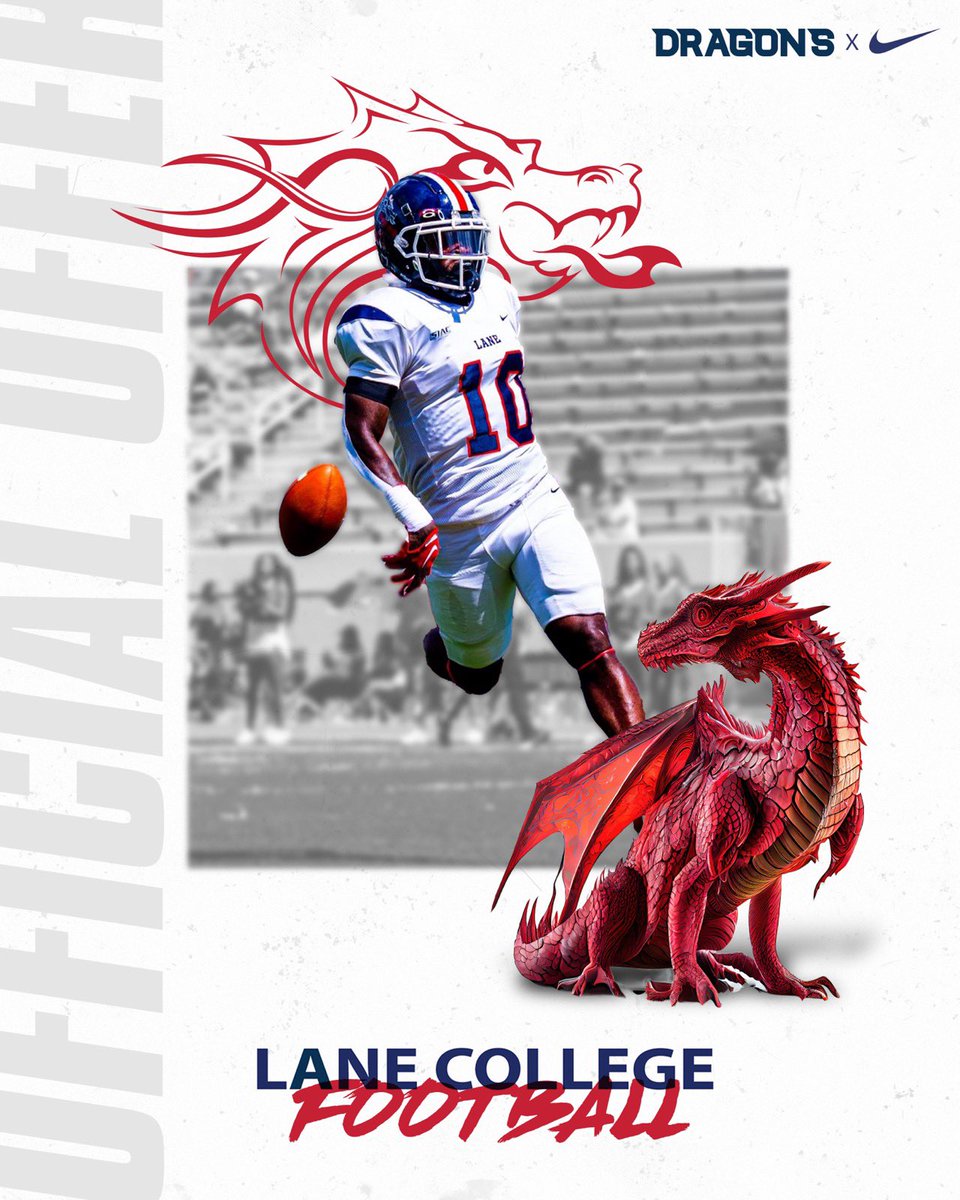 Blessed to receive an offer from Lane College 🙏🏾