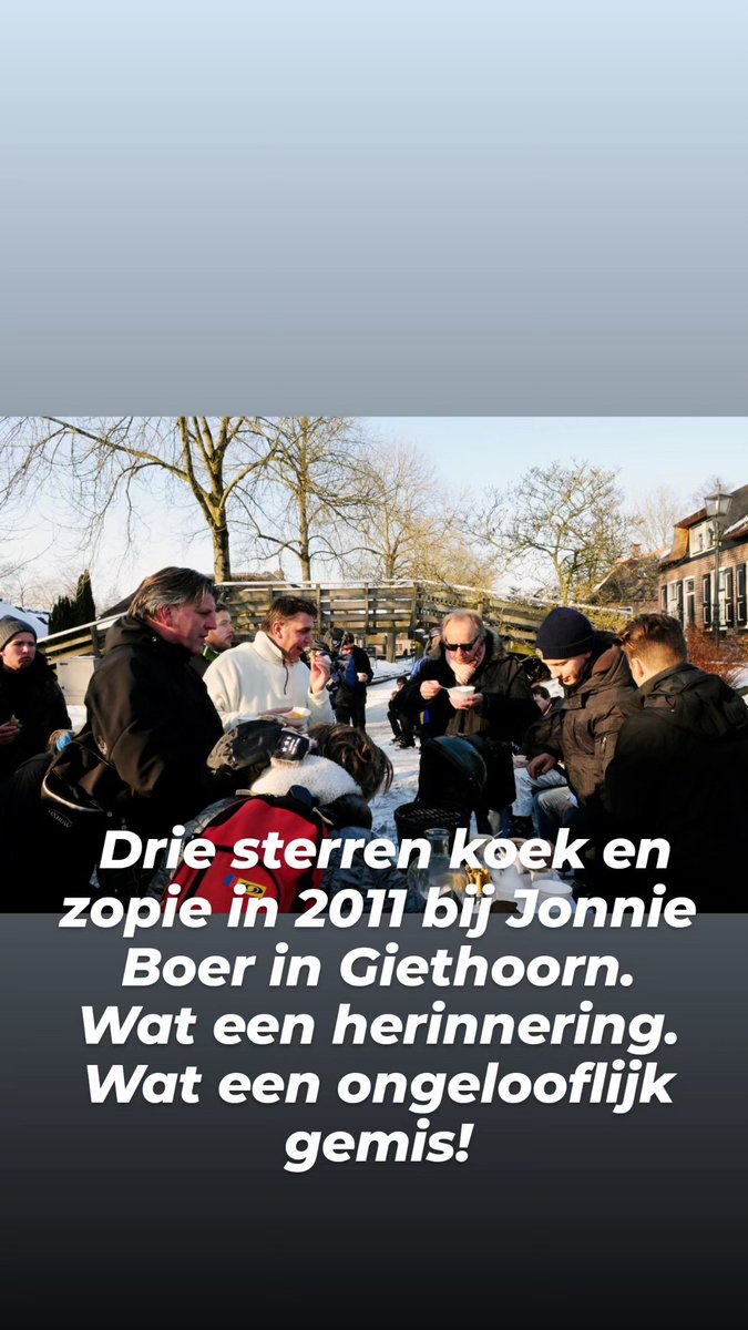 Mijn ultieme herinnering aan Jonnie Boer. Mijn held!