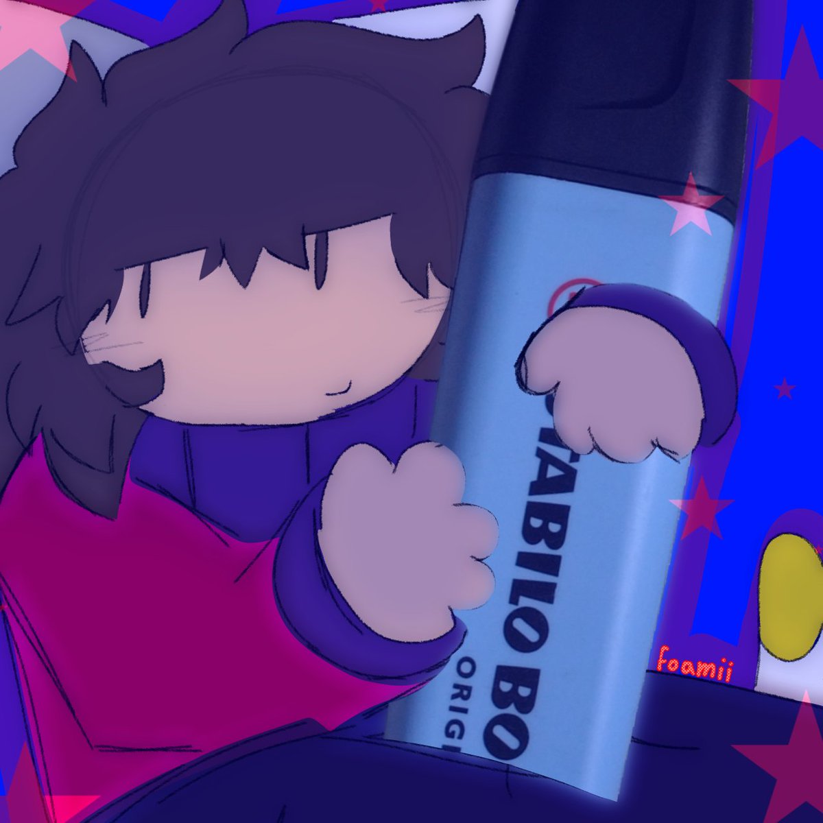 haven't drawn properly in a while so it probably looks kind of ass sorry