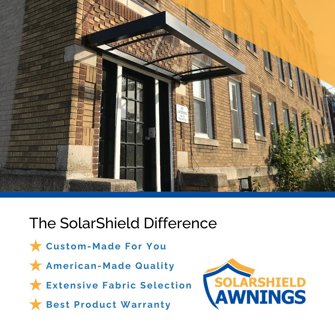 SSAwnings's tweet image. Why choose Solar Shield? We offer custom-made awnings, extensive fabric options, American-made quality, and one of the best product warranties in the industry. 

solarshieldretractableawnings.com
#SolarShieldDifference #CustomAwnings #MadeInUSA #DurableShade