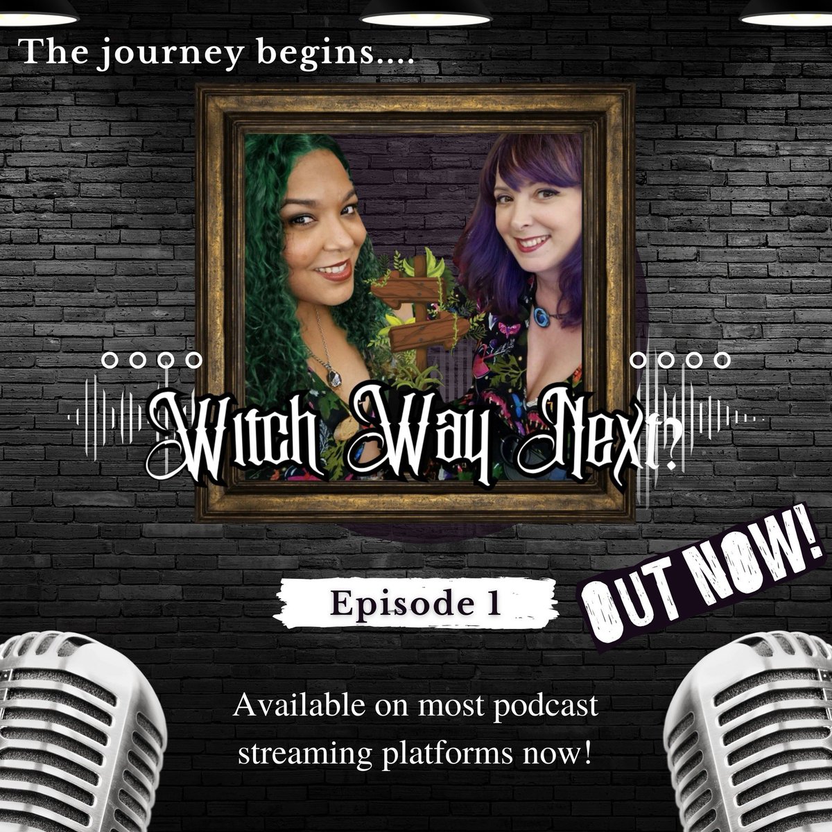 New podcast launched! If you are curious about the “witchy” side of life, the paranormal, self-care and much more, then come and listen! We can be found on most podcast platforms. linktr.ee/WitchWayNext
#witches #selfcare #selflove #paranormal #witchcraft #podcasts #podcasting