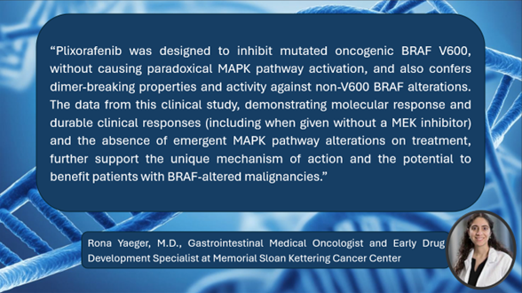 ForeBiotx's tweet image. We’re presenting new plixorafenib results with @MSKCancerCenter at #AACR demonstrating pharmacodynamic effect in clinical tumor biopsies and decreased V600E mutant allele frequency in ctDNA of 85% of patients. Learn more: fore.bio/fore_biotherap…
