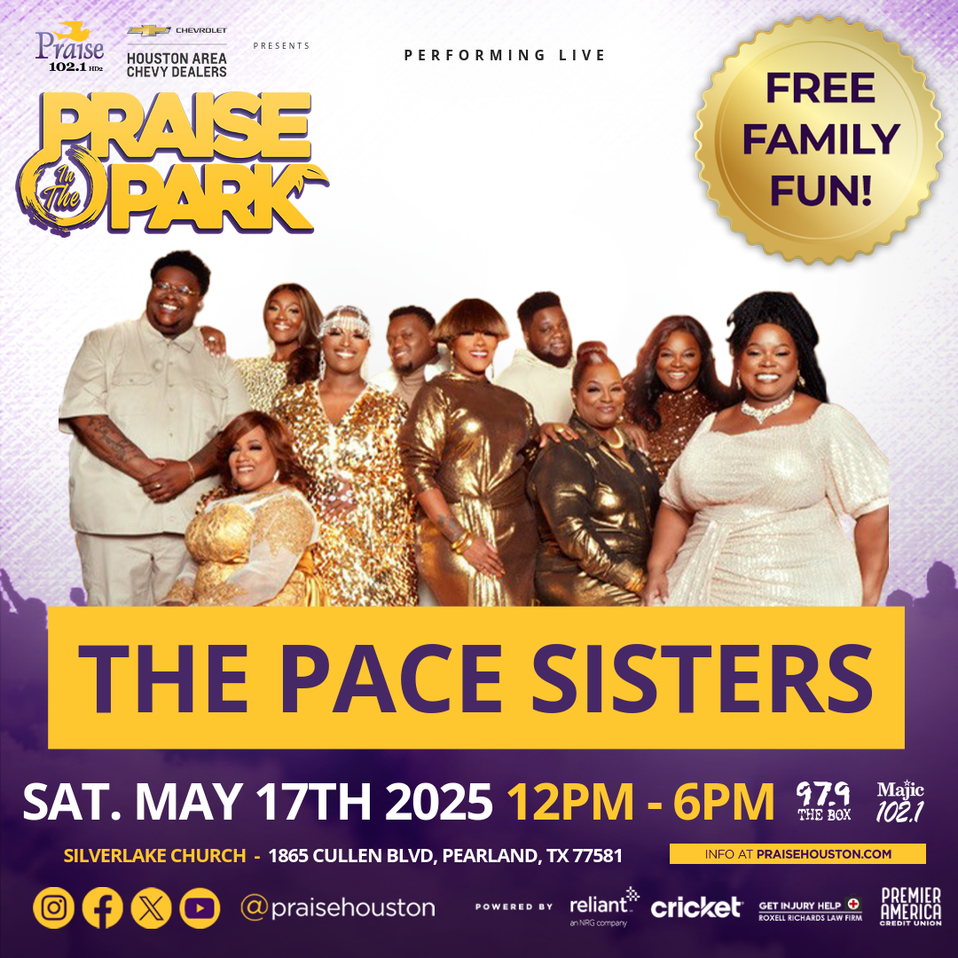 979TheBox's tweet photo. Free event for the whole family. Join us at @silverlakechurch May 17 for #praiseinthepark 2025 featuring #thepacesisters and many more. https://t.co/LLanZAb22M