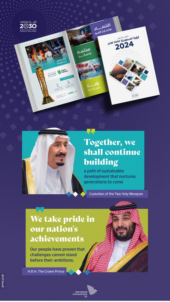 #SaudiVision2030 came to life in 2016 to open all the doors to the Kingdom’s potential.