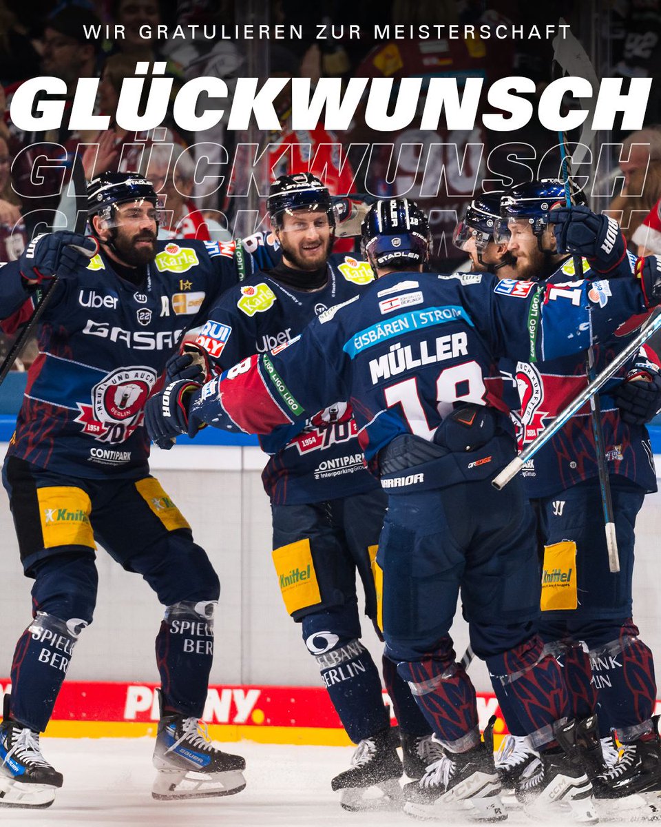 Löwen Frankfurt (@loewenfrankfurt) on Twitter photo Herzlichen Glückwunsch an die <a href="/Eisbaeren_B/">Eisbären Berlin</a> zum verdienten Titel.
Mit Jake Hildebrand steckt ja immerhin ein Stück Löwen mit drin. 🦁 Herzlichen Glückwunsch an die <a href="/Eisbaeren_B/">Eisbären Berlin</a> zum verdienten Titel.
Mit Jake Hildebrand steckt ja immerhin ein Stück Löwen mit drin. 🦁