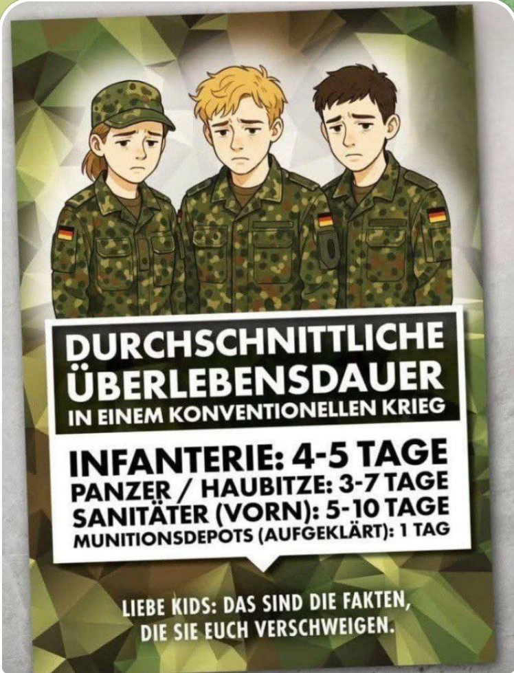 Bundeswehr sucht Kanonenfutter
.