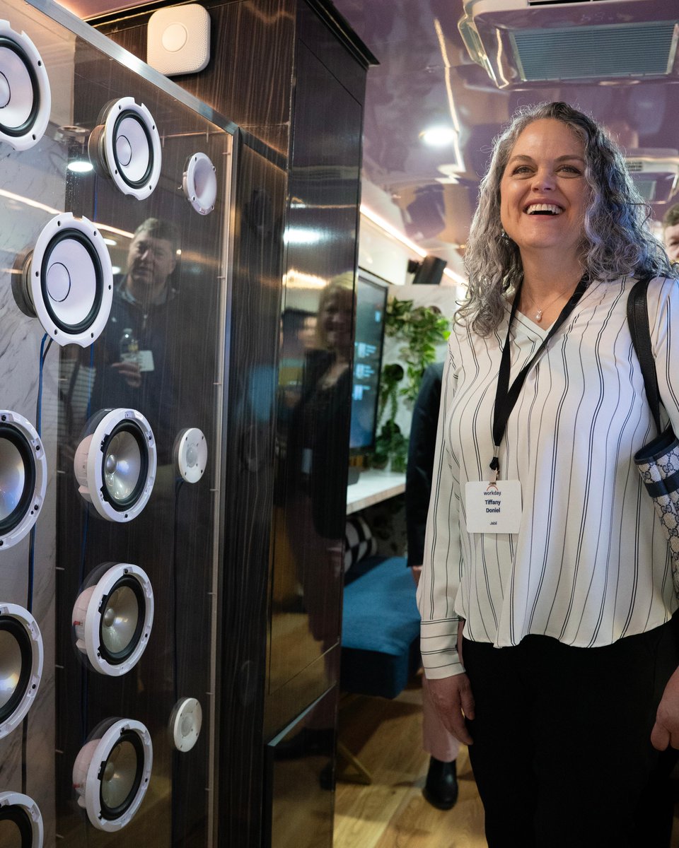 wdayITtalk's tweet photo. The future of AI arrived in Atlanta last week on the Workday Illuminate Tour. You could feel the electricity as our rock stars of business explored the advancements and opportunities with Workday's next-generation AI platform. ✨ Discover what's possible: https://t.co/2trRmq07XU https://t.co/SkDnG32Hod